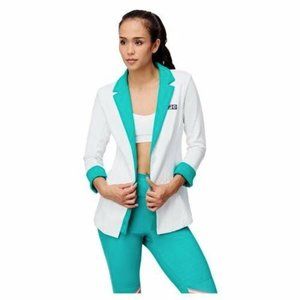 NWT FILA Womens LOVE FILA BY MARION BARTOLI TENNIS BLAZER